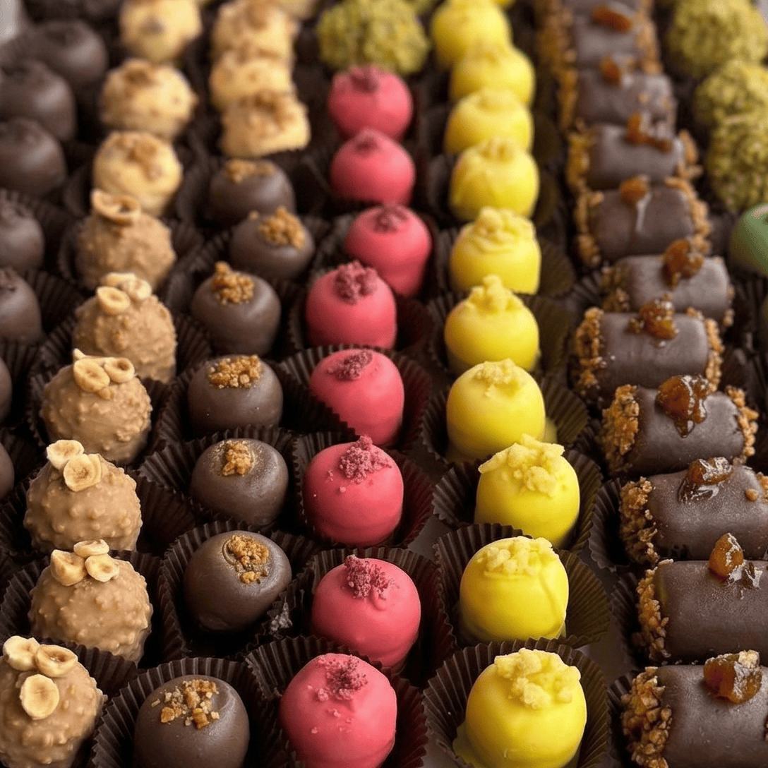 Bonbon Semifreddo artigianale senza glutine e lattosio di Gonetti Gelato & Torte, dolce e cremoso, ideale come dessert.